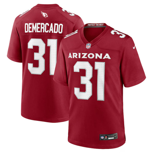 Emari Demercado Arizona Cardinals Team Game Jersey - Cardinal -NFL