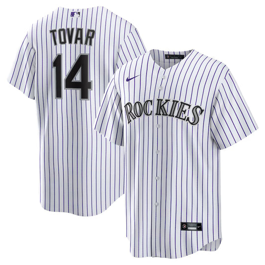 Ezequiel Tovar Colorado Rockies Jersey - White