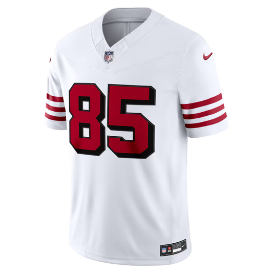 George Kittle #85 San Francisco 49ers White Football Fan Jersey