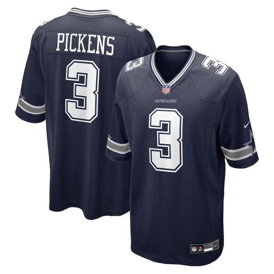George Pickens Dallas Cowboys Game Jersey - Navy - NFL
