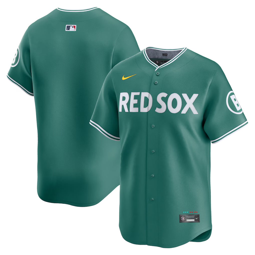 Boston Red Sox City Connect Limited Baseball Jersey - Green