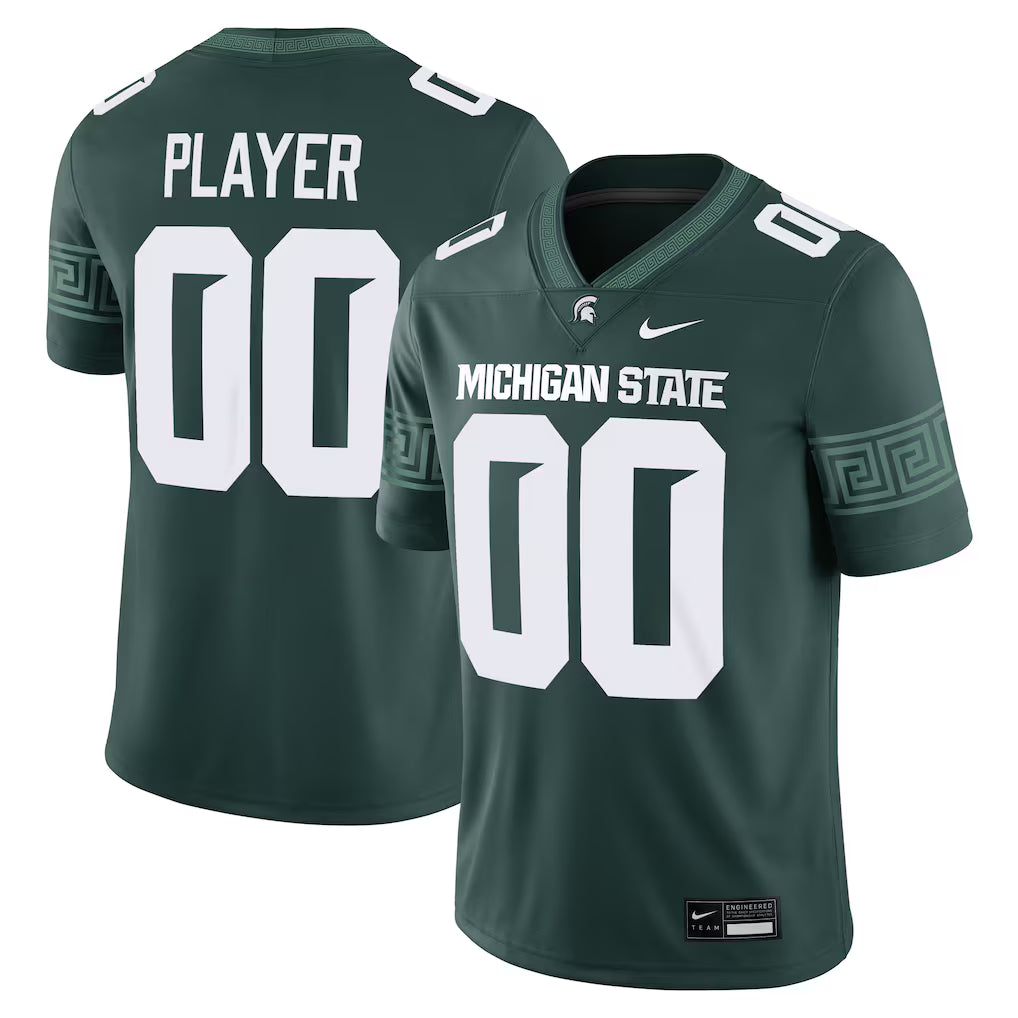 Michigan State Spartans NIL Pick-A-Player Game Jersey - Green - NCAA