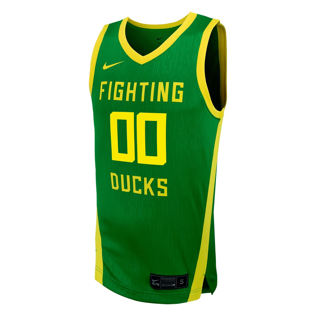 Oregon Ducks Custom Name and Number Basketball Jersey
