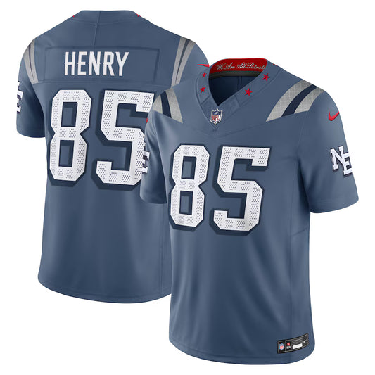 Hunter Henry New England Patriots 2025 Rivalries Collection Limited Jersey - Storm Blue - NFL