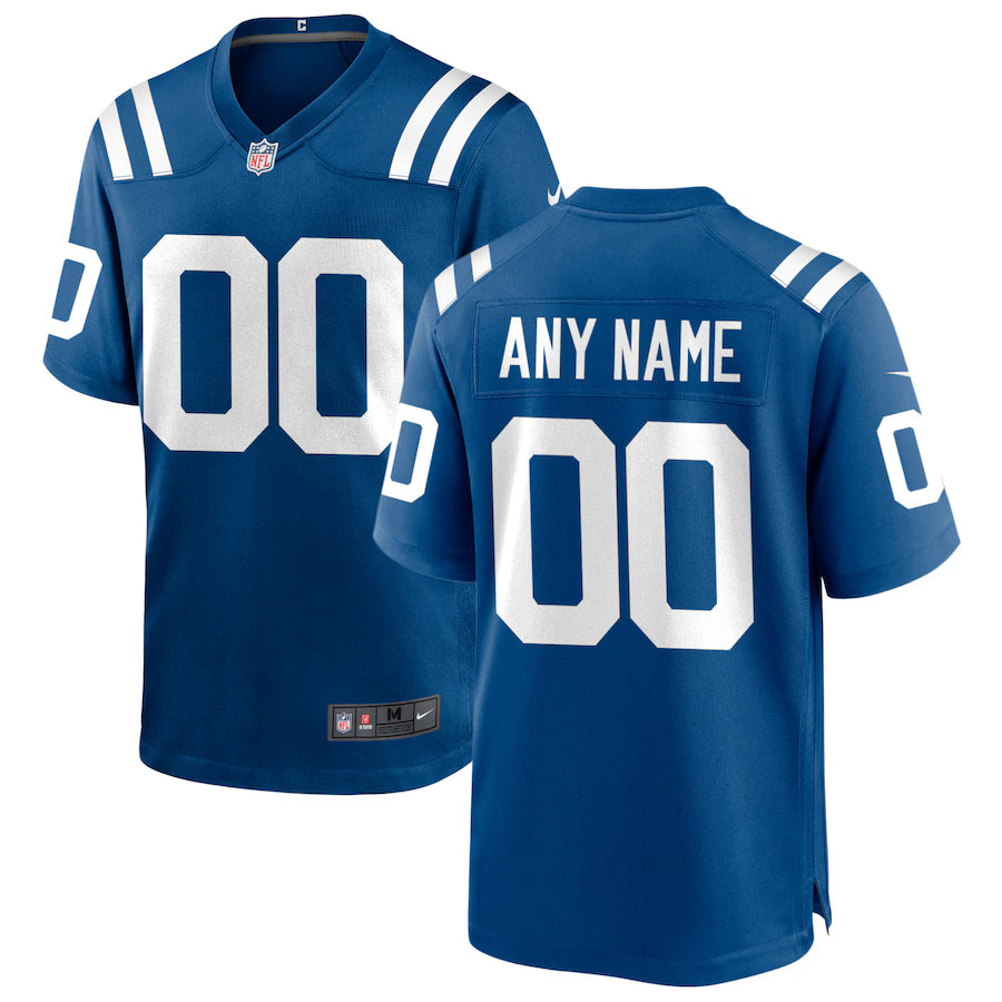 Indianapolis Colts Custom Game Jersey - Royal - NFL