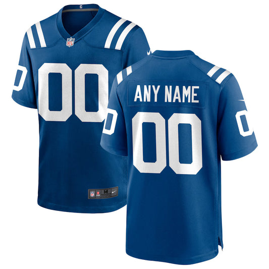 Indianapolis Colts Custom Game Jersey - Royal - NFL