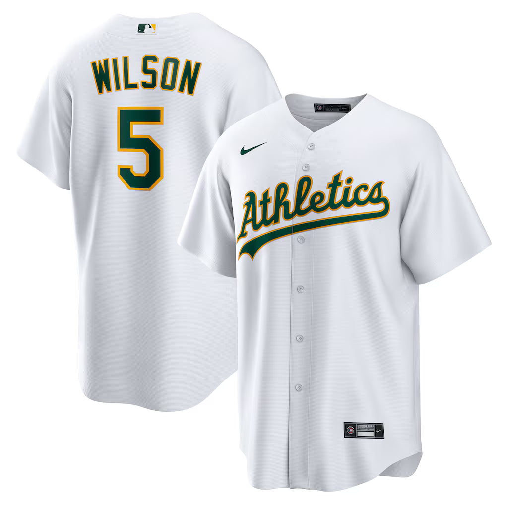 Jacob Wilson Athletics Jersey - White