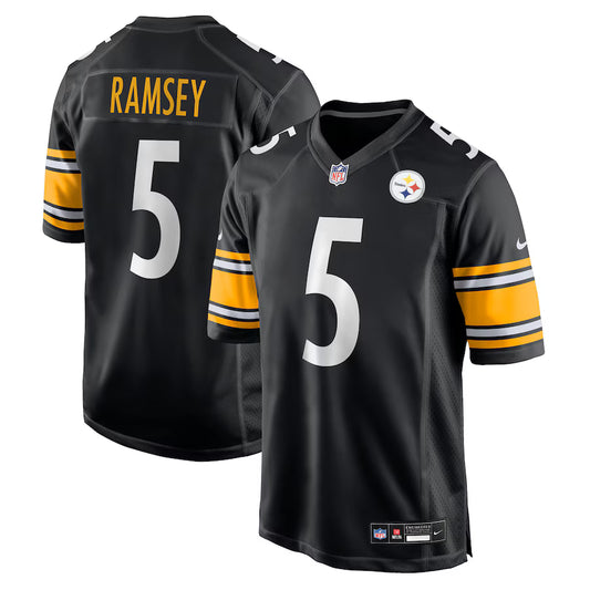 Jalen Ramsey Pittsburgh Steelers Team Game Jersey - Black - NFL