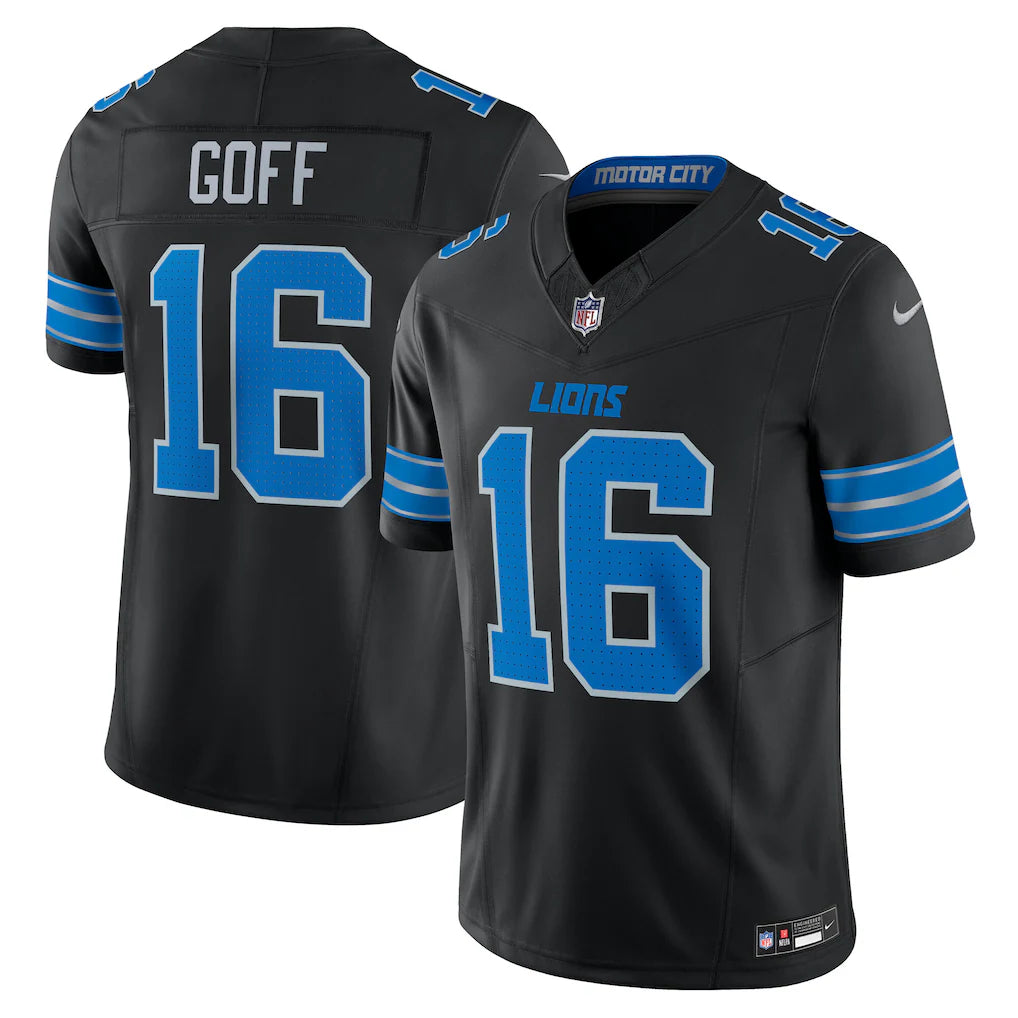 Jared Goff #16 Detroit Lions Football Jersey