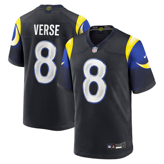Jared Verse Los Angeles Rams 2025 Rivalries Collection Game Jersey - Midnight Blue - NFL