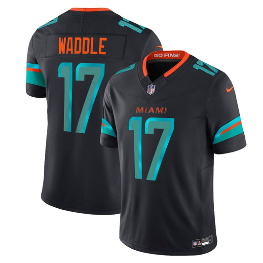 Jaylen Waddle Miami Dolphins 2025 Rivalries Collection Limited Jersey - Pitch Blue - NFL