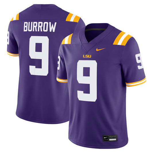 Joe Burrow LSU Tigers Alumni Game Jersey - Purple - NCAA