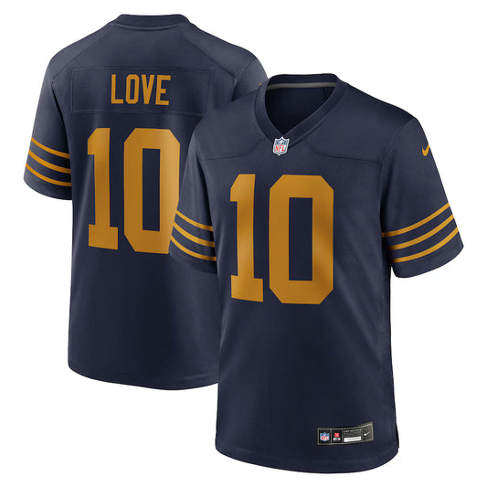 Jordan Love Green Bay Packers The 1923 Classic Game Jersey - Navy - NFL