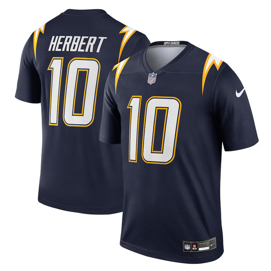 Justin Herbert Los Angeles Chargers Alternate Super Chargers Legend Player Performance Top - Navy - NFL