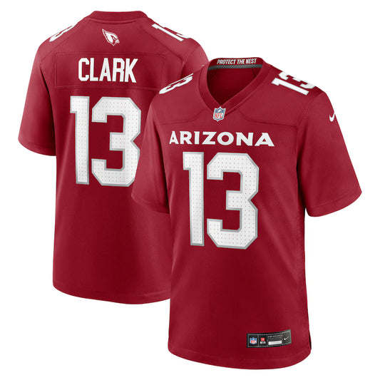 Kei'Trel Clark Arizona Cardinals Game Jersey - Cardinal -NFL
