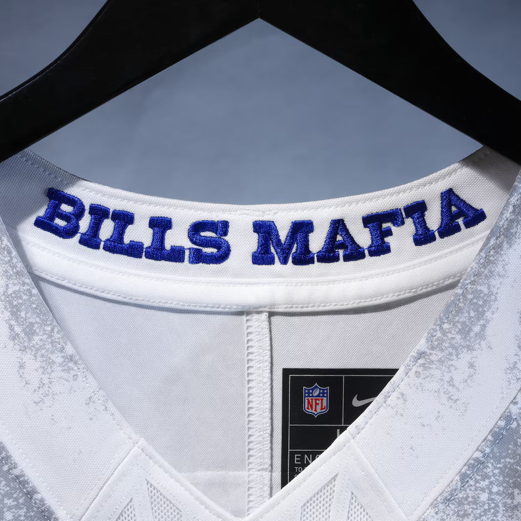 Khalil Shakir #10 Buffalo Bills White Football Game Jersey