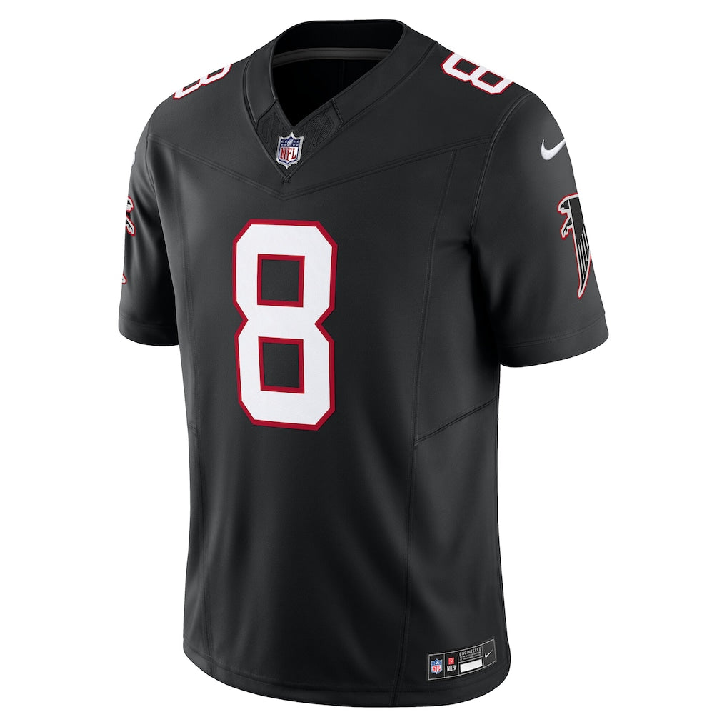 Kyle Pitts Sr. #8 Atlanta Falcons Football Jersey - Black