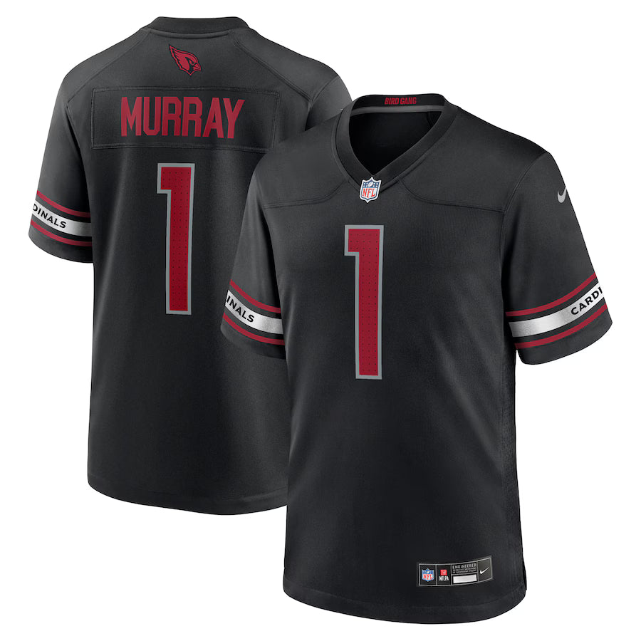 Kyler Murray Arizona Cardinals Game Jersey - Black -NFL