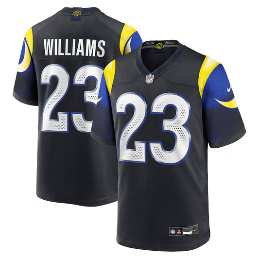 Kyren Williams Los Angeles Rams 2025 Rivalries Collection Game Jersey - Midnight Blue - NFL