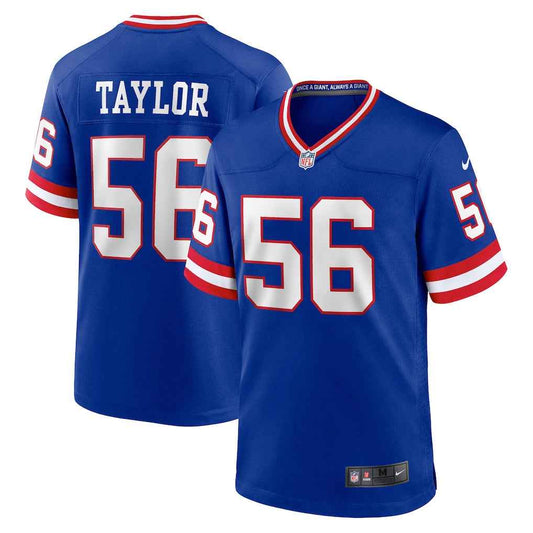 Lawrence Taylor #56 New York Giants Custom Name & Number Football Jersey
