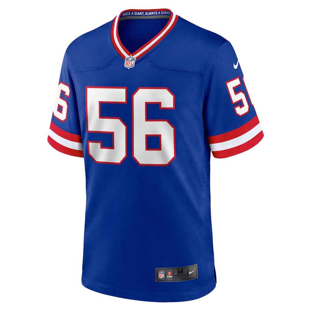 Lawrence Taylor #56 New York Giants Custom Name & Number Football Jersey
