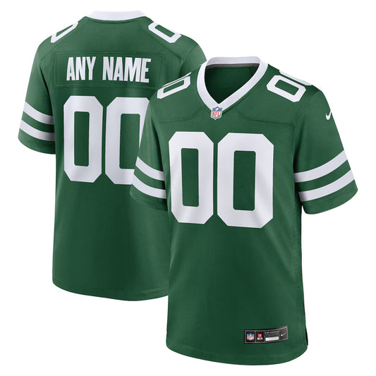 New York Jets Custom Game Jersey - Legacy Green - NFL
