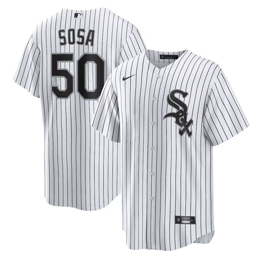 Lenyn Sosa Chicago White Sox Jersey - White