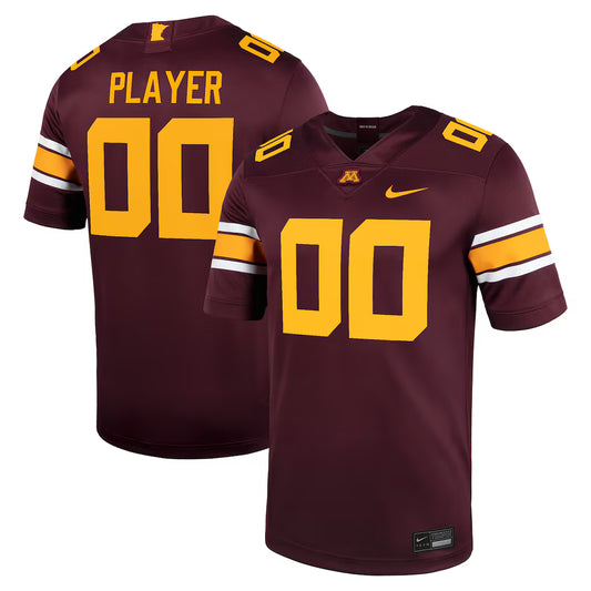 Minnesota Golden Gophers NIL Pick-A-Player Football Game Jersey - Maroon - NCAA