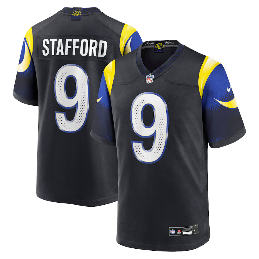 Matthew Stafford Los Angeles Rams 2025 Rivalries Collection Game Jersey - Midnight Blue - NFL