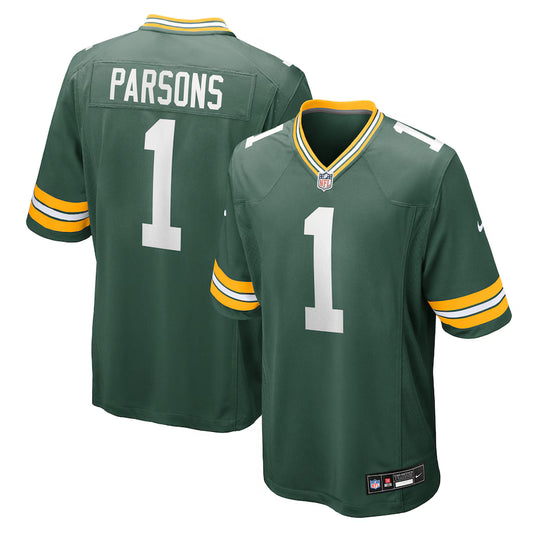 Micah Parsons Green Bay Packers Game Player Jersey - Green - NFL