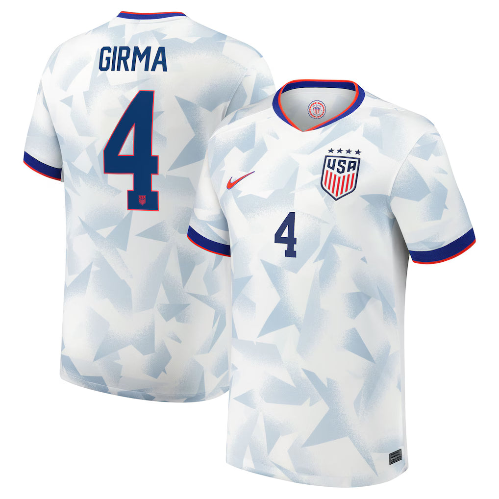 Naomi Girma USWNT 2026 Home Player Jersey - White
