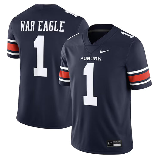Auburn Tigers Home Football Game Jersey - Navy - NCAA