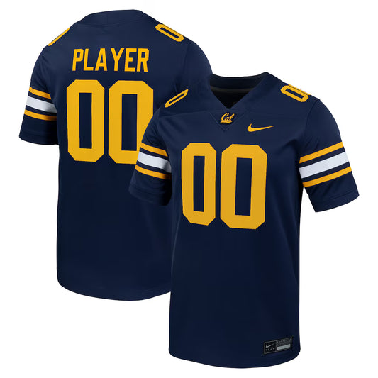 Cal Bears NIL Pick-A-Player Football Game Jersey - Navy - NCAA