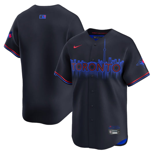 Toronto Blue Jays 2025-26 City Connect Limited Jersey - Navy - MLB