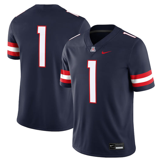 #1 Arizona Wildcats Game Jersey - Navy - NCAA