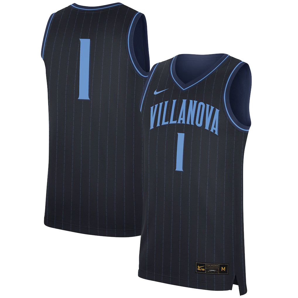 #1 Villanova Wildcats Jersey - Navy -