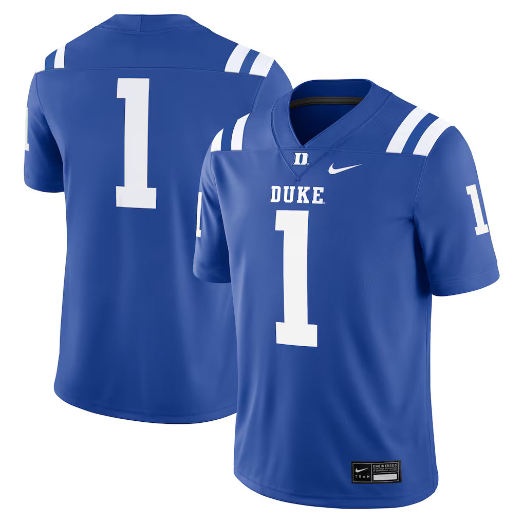 #1 Duke Blue Devils Nike Game Jersey - Royal - NCAA