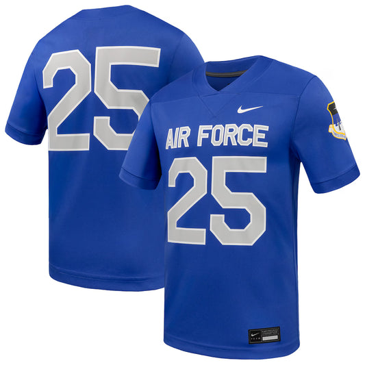 #25 Air Force Falcons Untouchable Game Jersey - Royal - NCAA