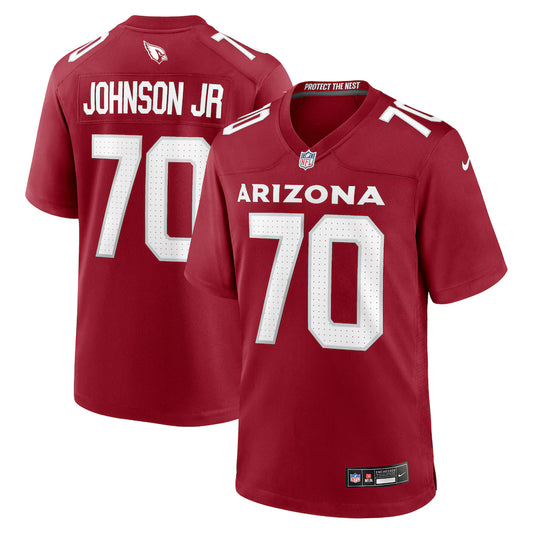 Paris Johnson Jr. Arizona Cardinals Game Jersey - Cardinal -NFL