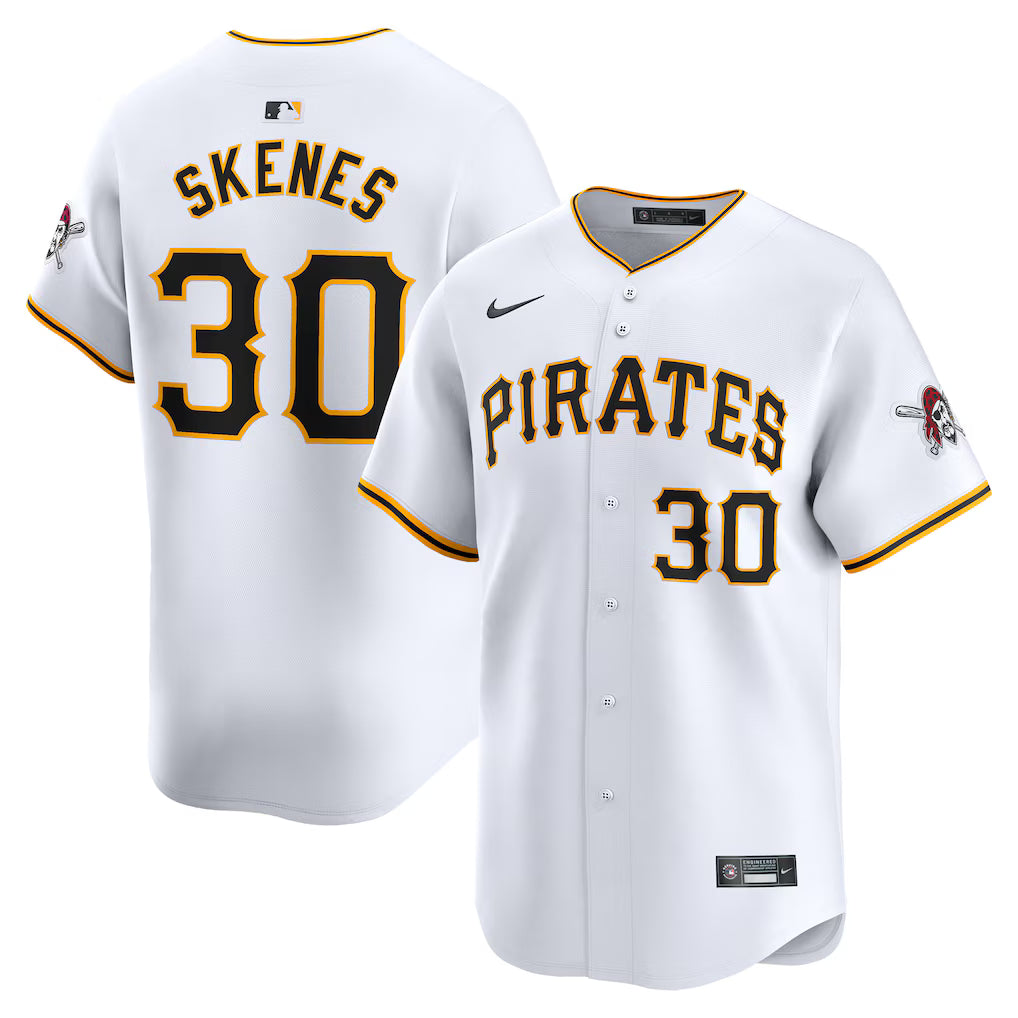Paul Skenes #30 Pittsburgh Pirates Baseball Jersey