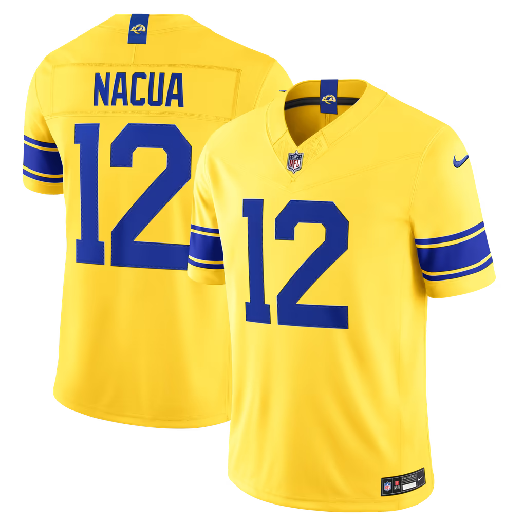 Puka Nacua #12 Los Angeles Rams Football Jerseys