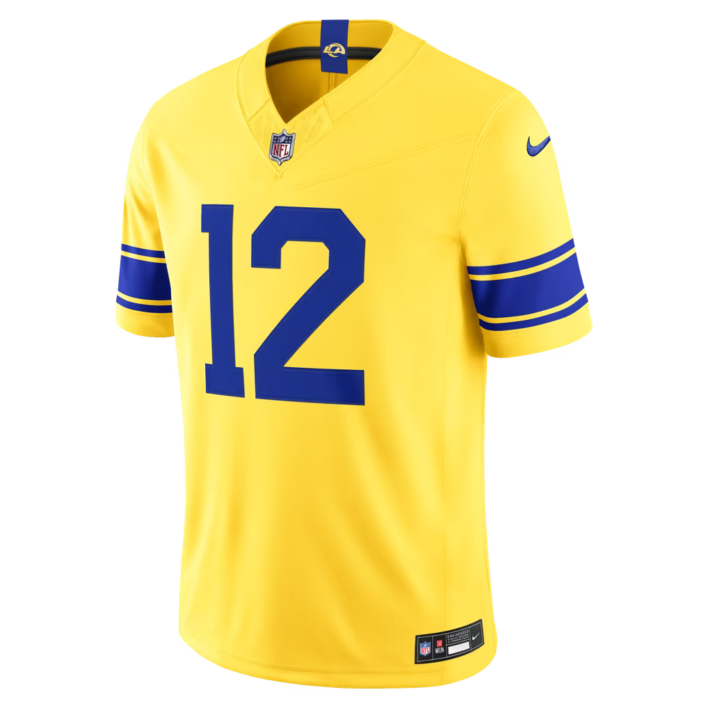 Puka Nacua #12 Los Angeles Rams Football Jerseys