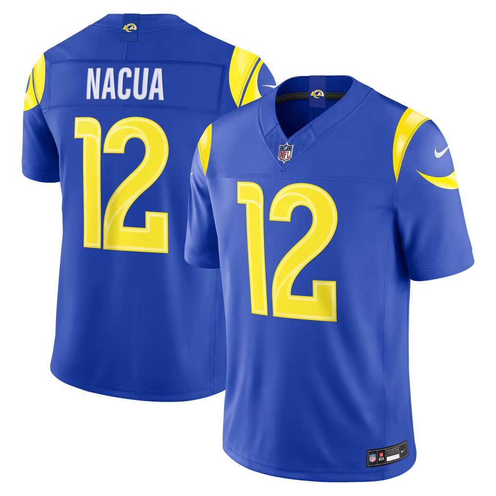 Puka Nacua #12 Los Angeles Rams Football Jerseys