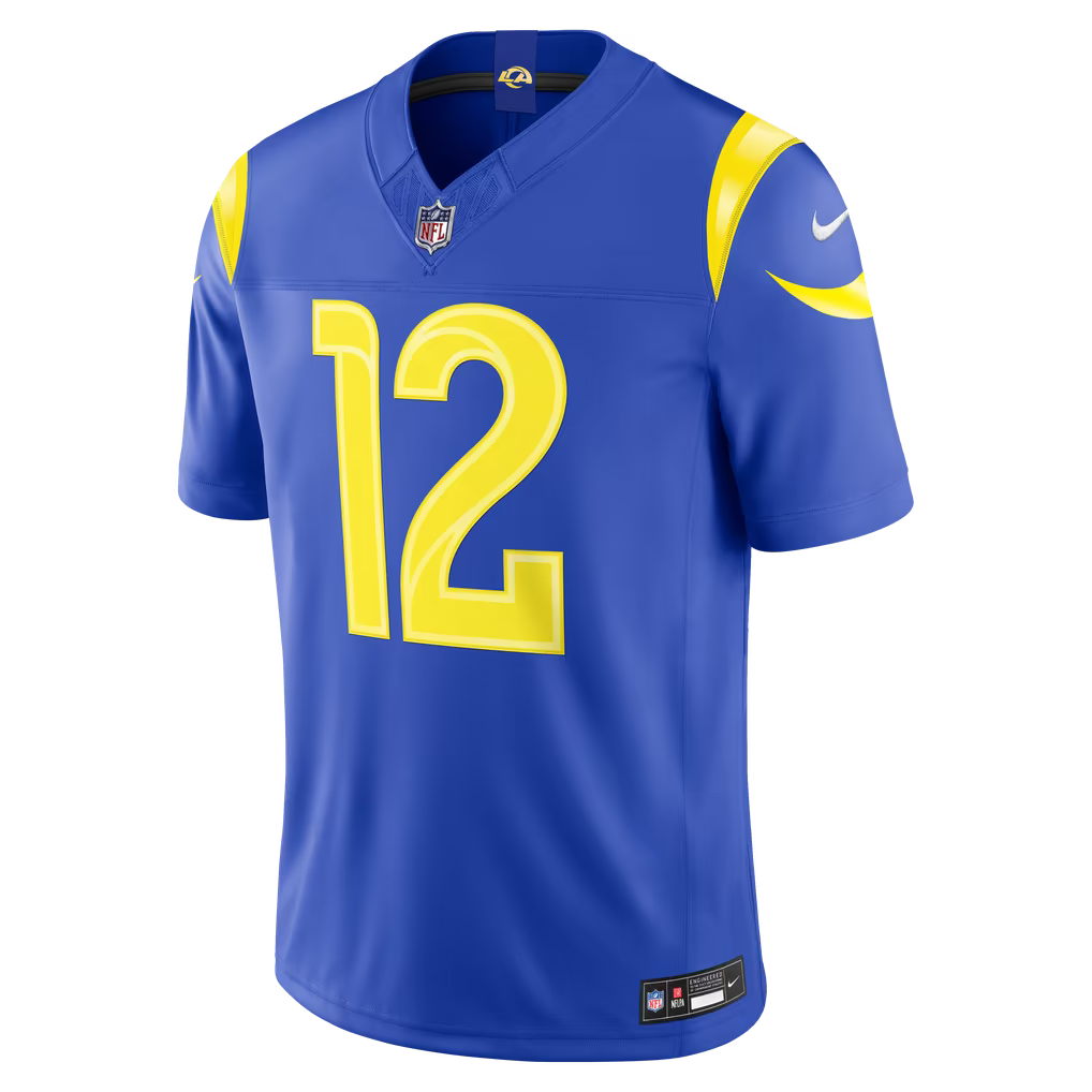 Puka Nacua #12 Los Angeles Rams Football Jerseys
