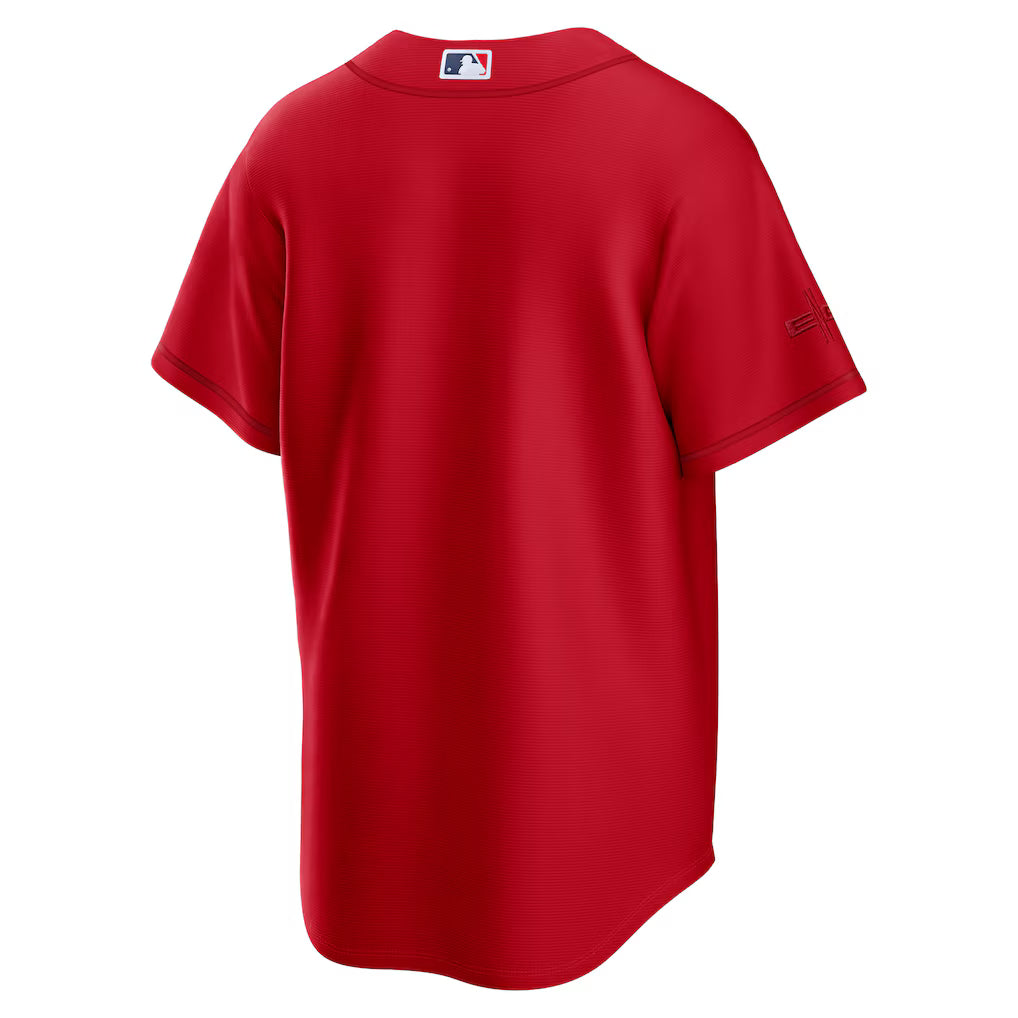 England National Baseball Team Stadium Replica Jersey - Red