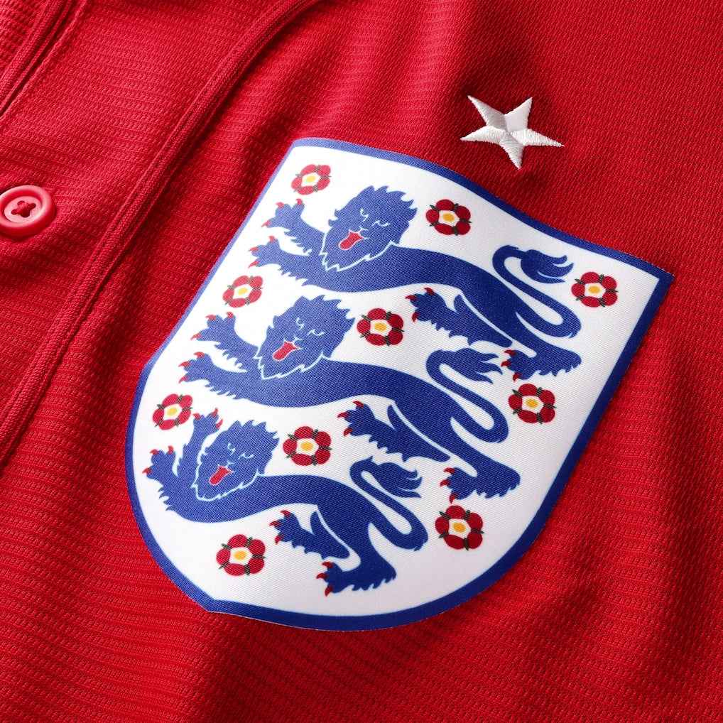 England National Baseball Team Stadium Replica Jersey - Red