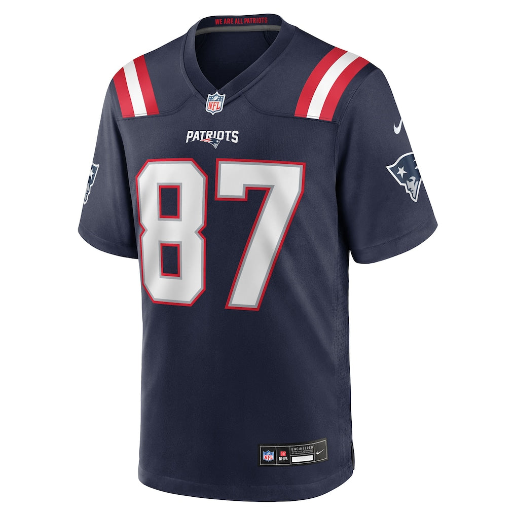 Rob Gronkowski #87 New England Patriots Football Jersey