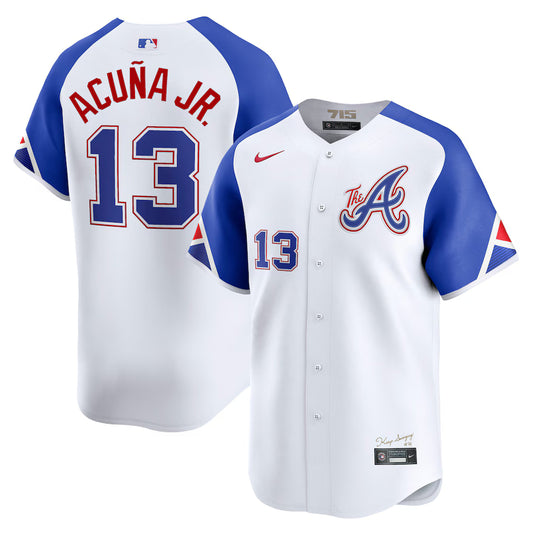 Ronald Acuña Jr. Atlanta Braves Connect Limited Jersey - White