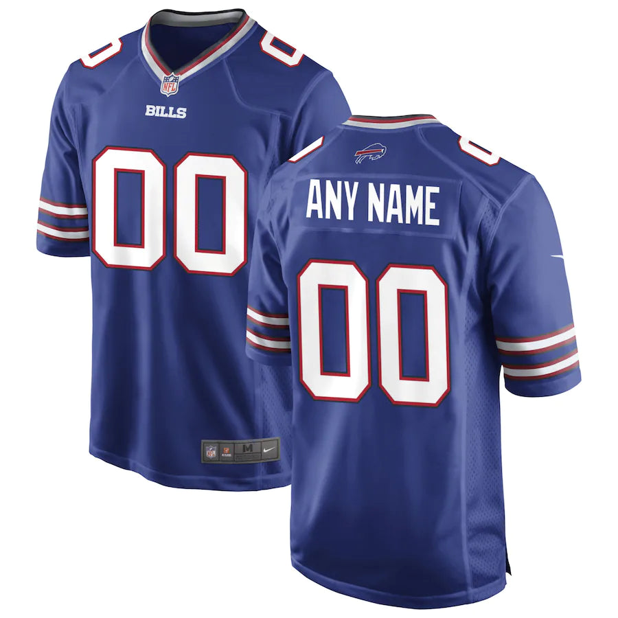 Buffalo Bills Nike Custom Game Jersey - Royal - NFL