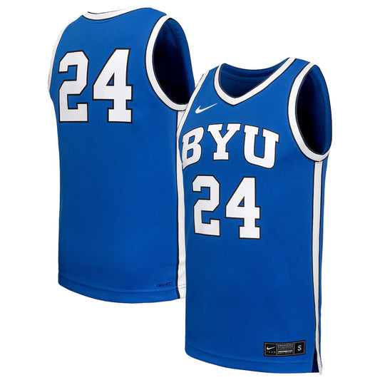 BYU Cougars Basketball Jersey - Royal - NCAA